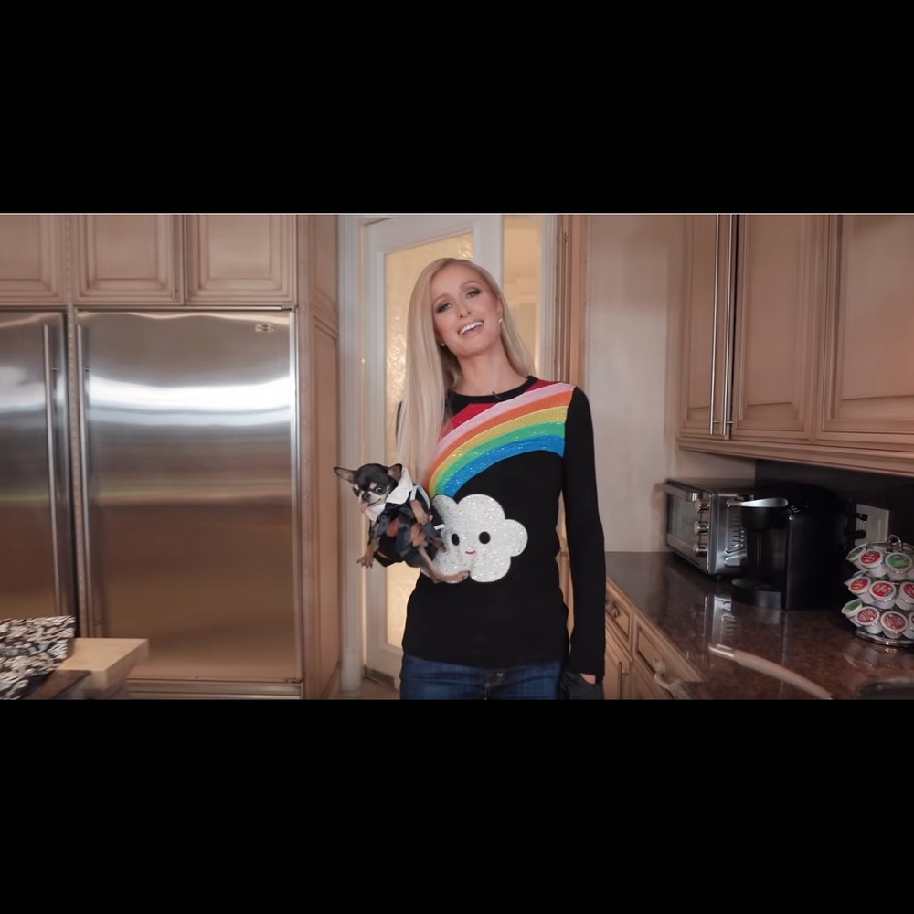 Alice+Olivia x Friends With You Connie Rainbow Top NWT - Picture 4 of 12